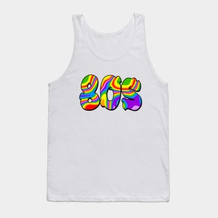 80S RAINBOW 1980 Retro Tank Top